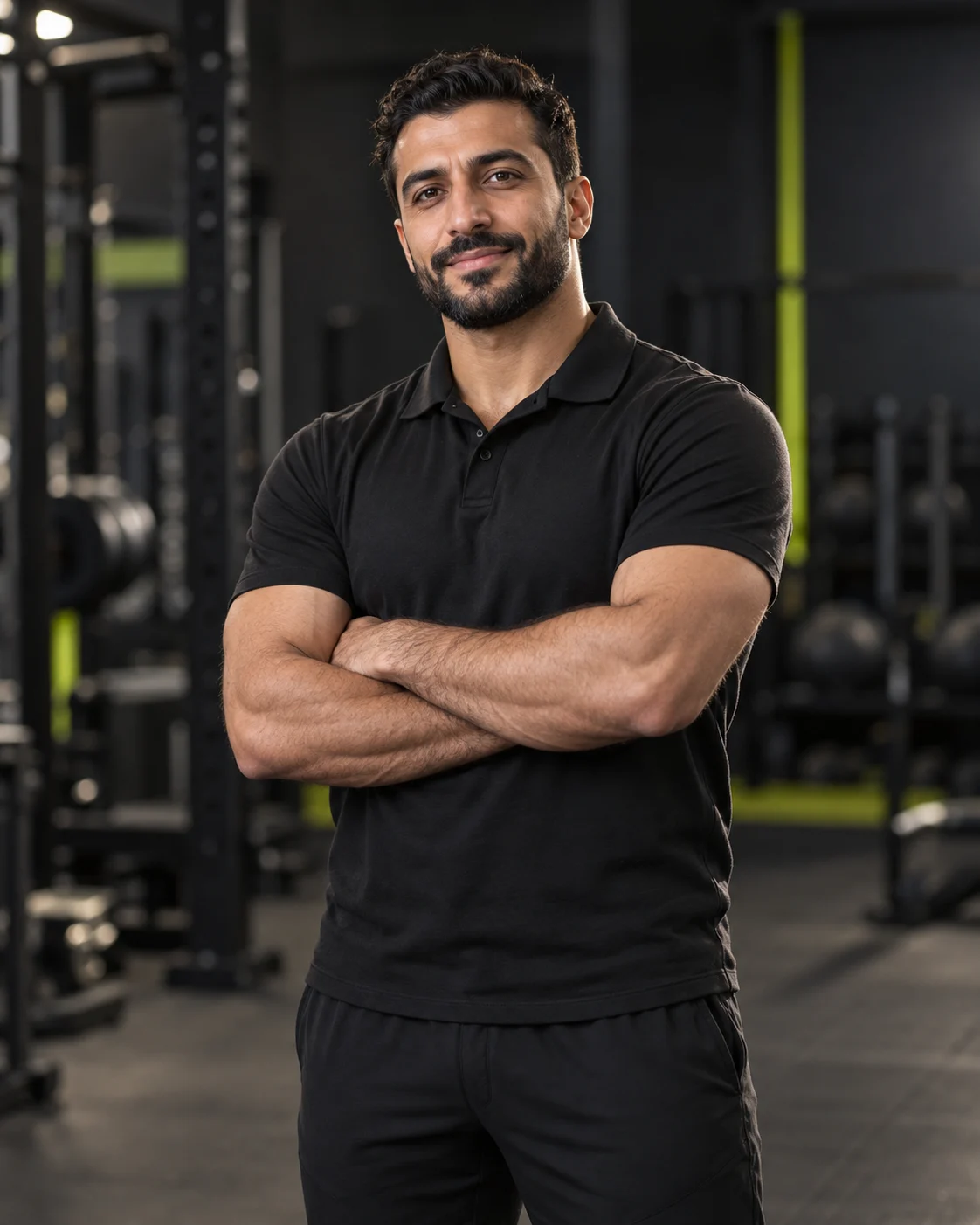 Illustrative strength coach Adam