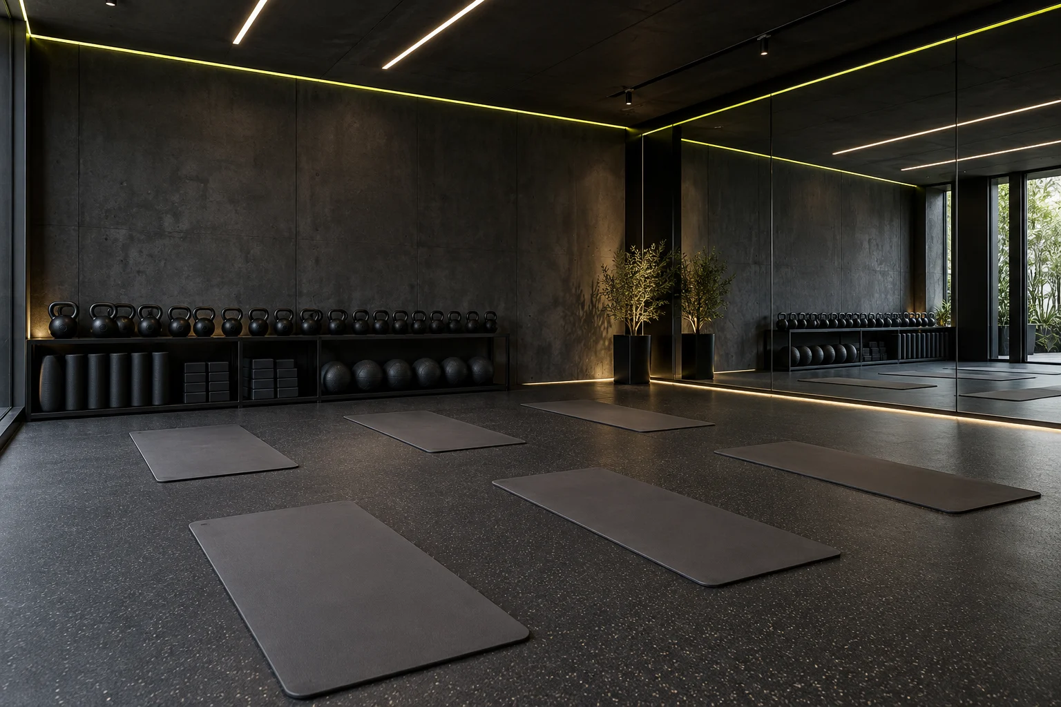 Open mobility and group training studio